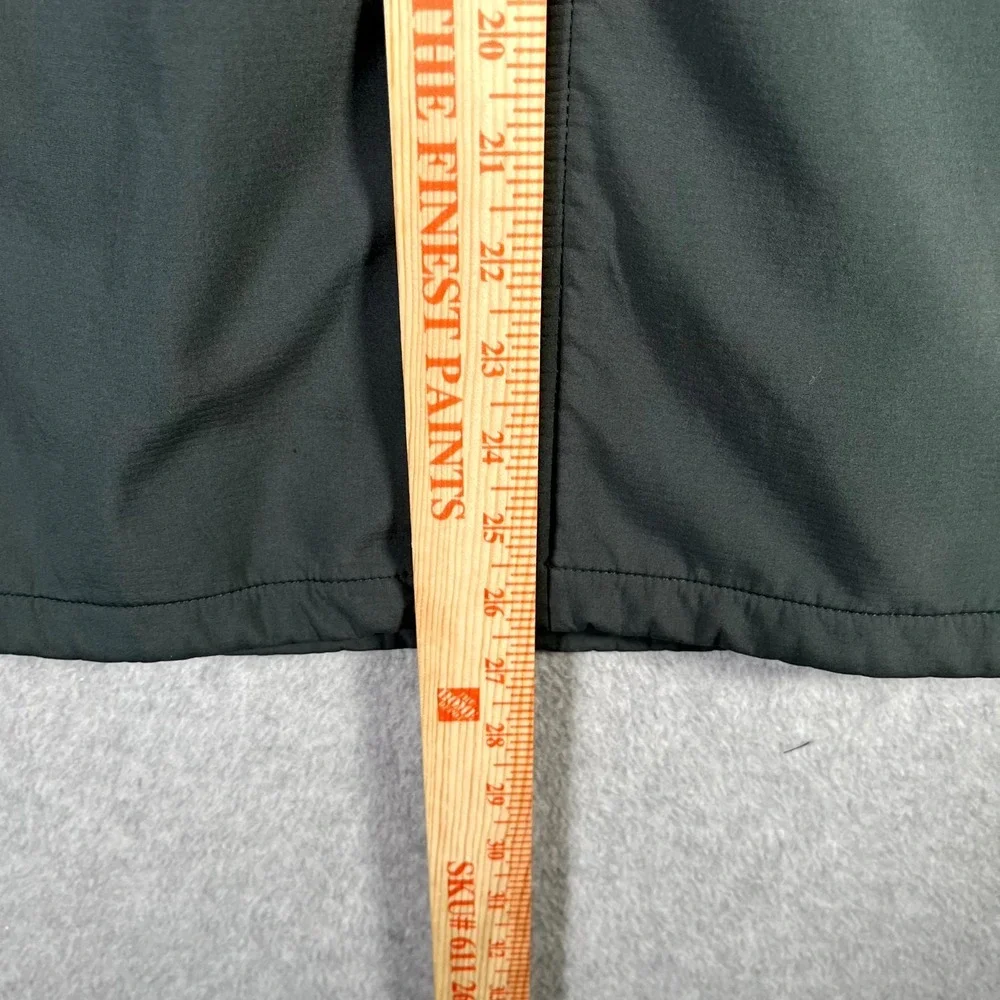Free Country Softshell Jacket Mens Small Gray Water Resistant Full Zip Mock Neck